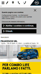 Mobile Screenshot of opel.franceschi.it